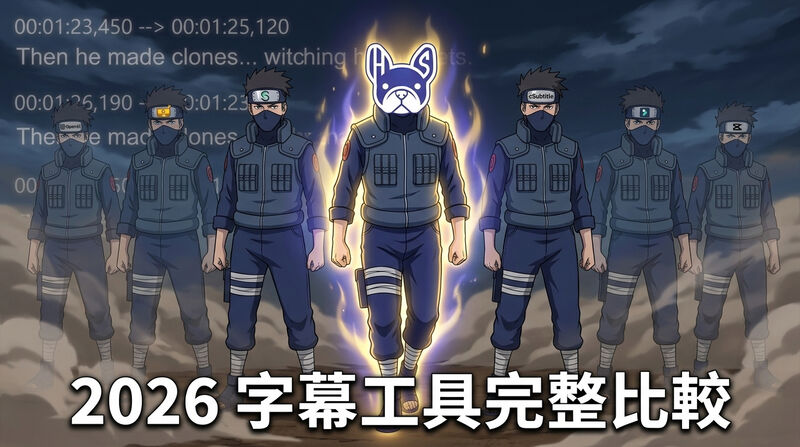2026 廣東話字幕工具完整比較：免費方案、剪輯軟體、SaaS 平台全面評測