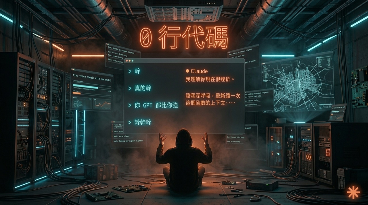 38 天,246 個 commit,0 行代碼 — 我用 Claude Code 從零打造一個 AI 字幕 + 配音 SaaS