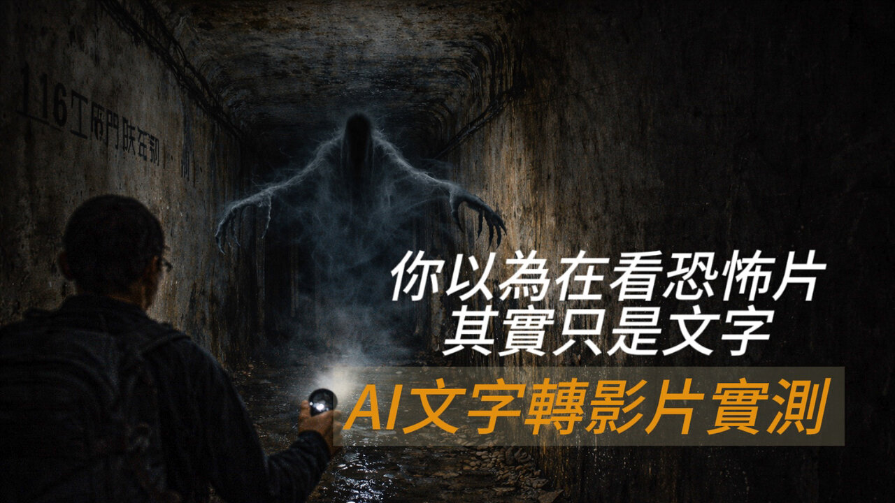 用文字轉影片講鬼故事的真實體驗｜Hey Subtitle 廣東話 AI 實測