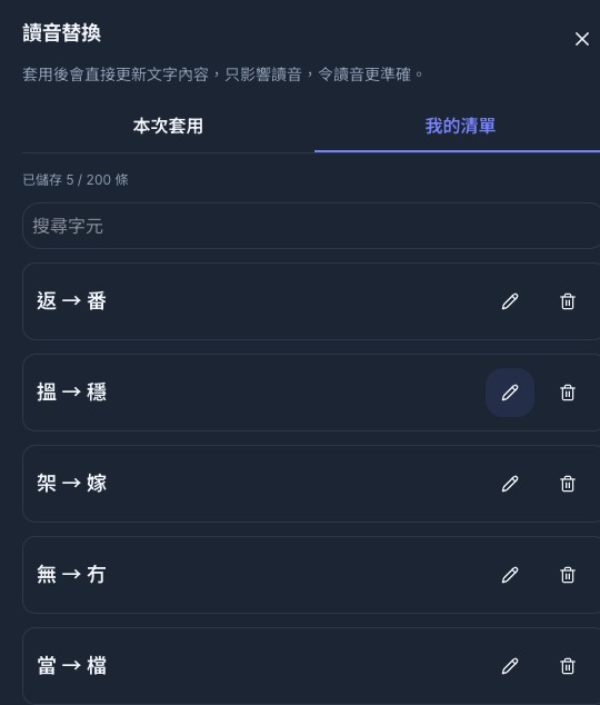 我的清單