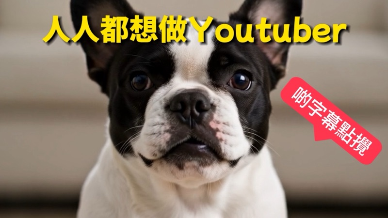 人人都想做YouTuber，但字幕點攪呢？