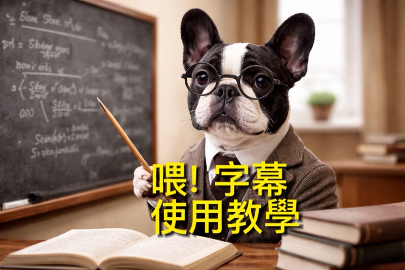 手機教學：一分鐘學會 AI 自動字幕